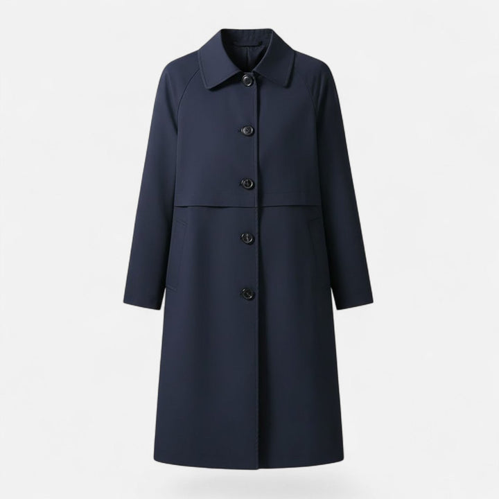Amelia | Sophisticated And Classic Midi Trench Coat