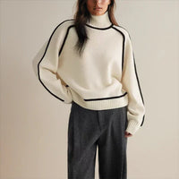 Stella | Cozy And Chic Turtleneck Knit Sweater