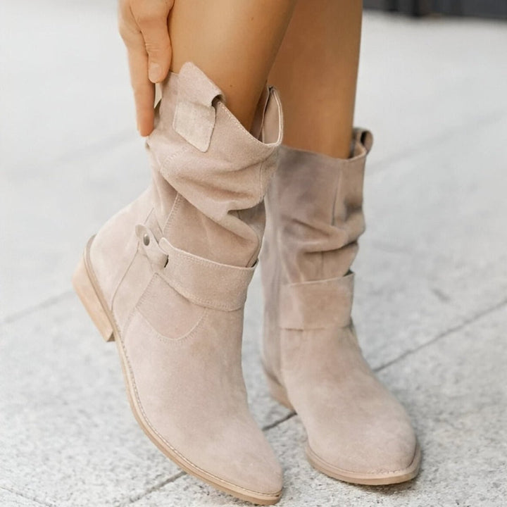 Clara | Chic And Comfortable Faux Suede Knee High Boots