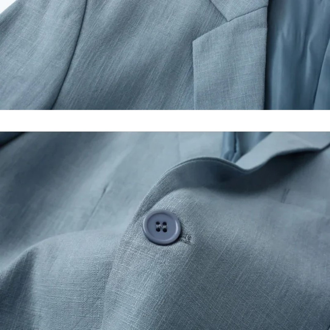 Oliver | Elegant Linen Blazer For Timeless Everyday Comfort