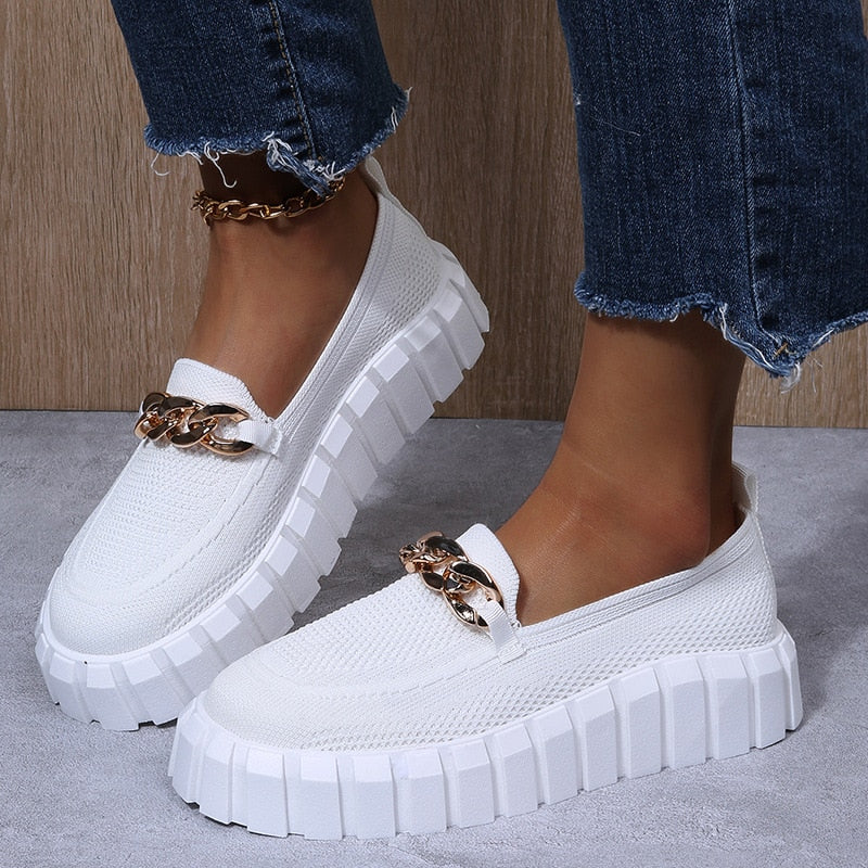Margaret | Stylish And Comfortable Orthopedic Platform Sneakers