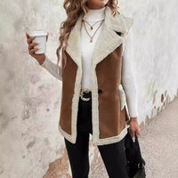 Clara | Elegant Lined Tailored Winter Vest
