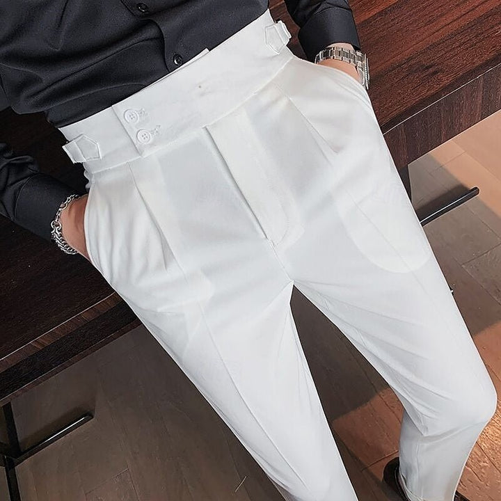 Quentin | Tailored Straight-Leg Trousers for Men