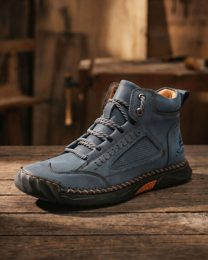 Marlowe | Heritage Boots – Structured Faux Leather for Men