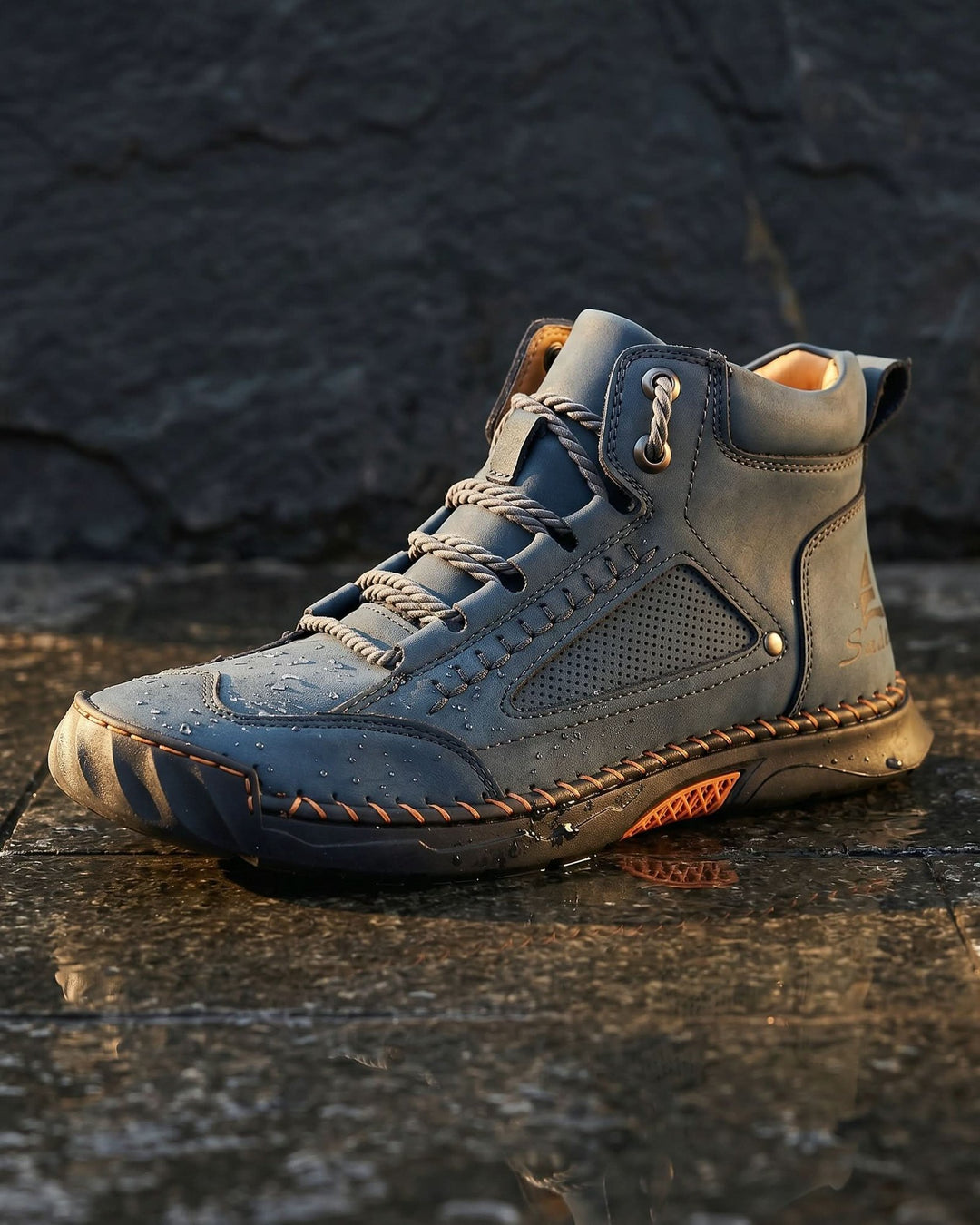 Marlowe | Heritage Boots – Structured Faux Leather for Men
