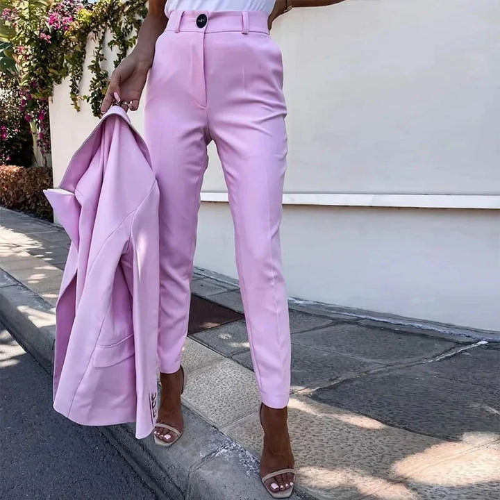 Amelia | Polished And Professional Blazer Two Piece Set