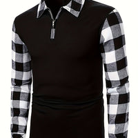 Hudson | Modern and Comfortable Lumberjack Half-Zip Shirt