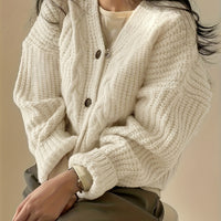 Helena | Cozy and Stylish Cable Knit Chunky Cardigan