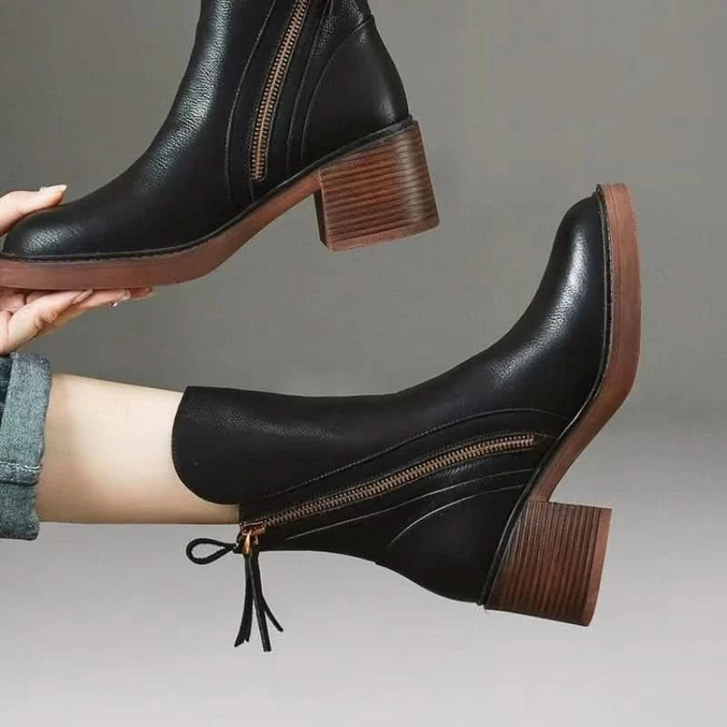 Selene | Ankle Boots – Premium Leather Style for Women