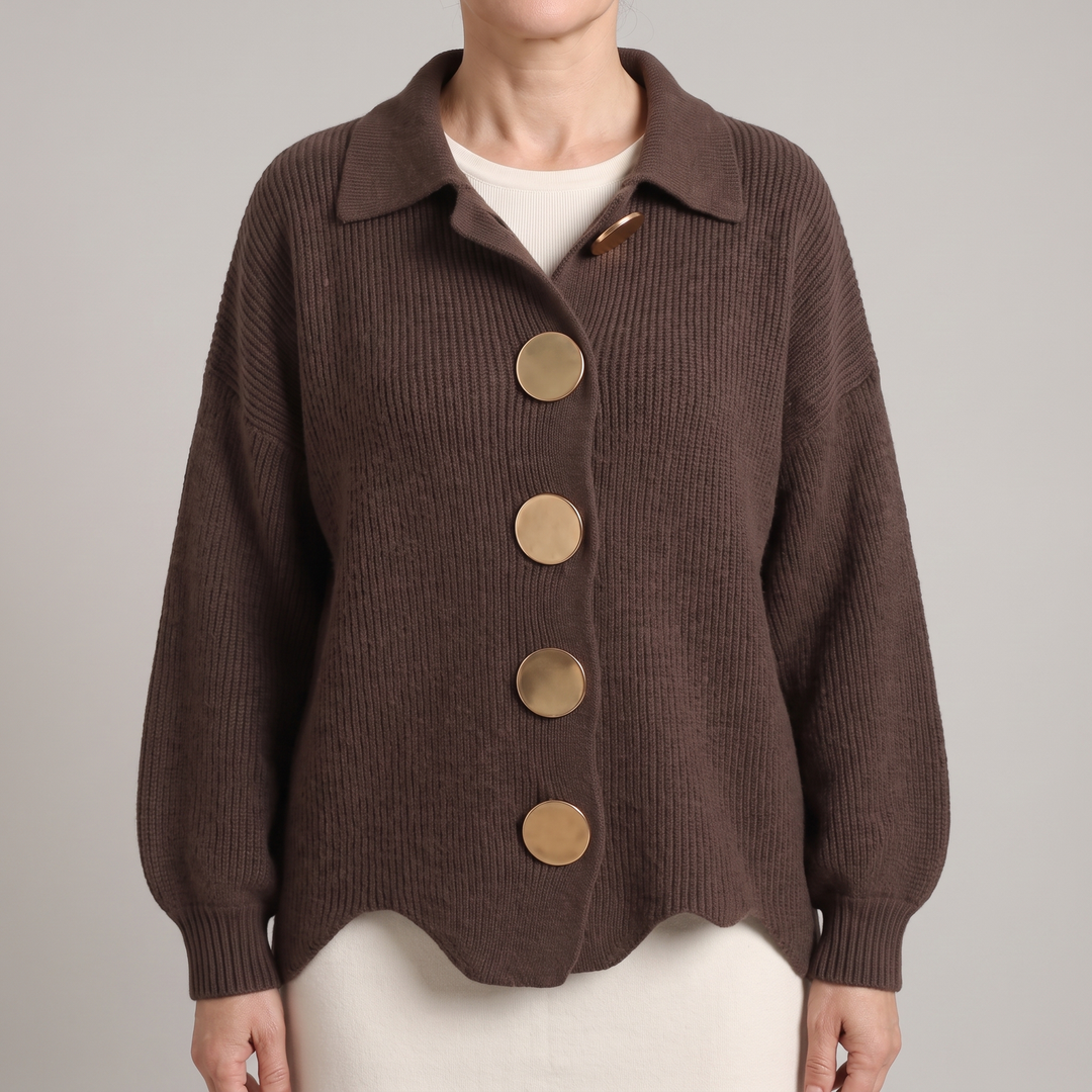 Layered | Knit Cardigan – Textured Style for Everyday Elegance