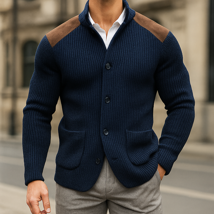 Julian | Textured Knit Blazer with Refined Everyday Appeal