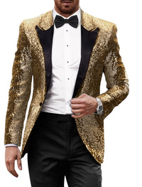 Jasper | Vintage-Inspired And Striking Sequin Wedding Suit