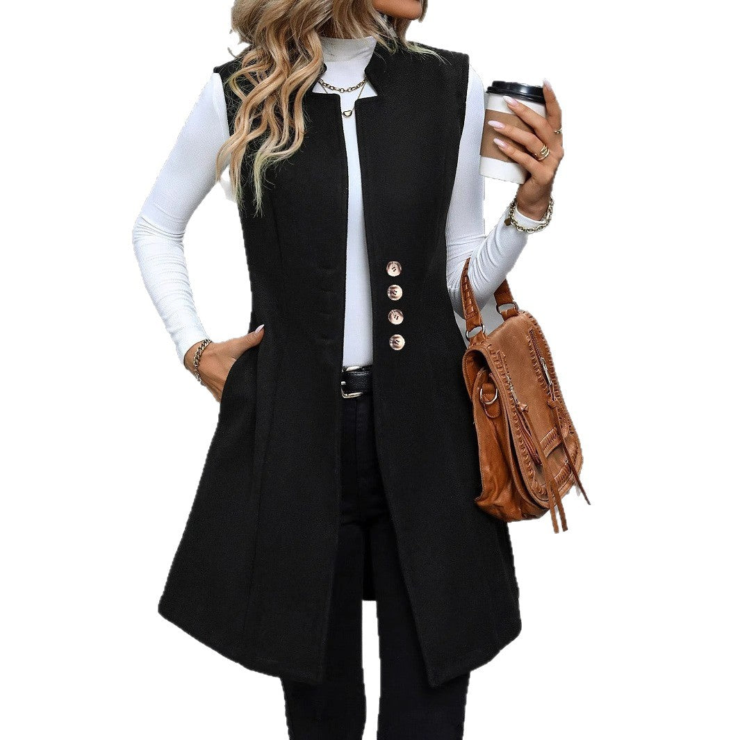 Clara | Chic And Tailored Buttoned Vest