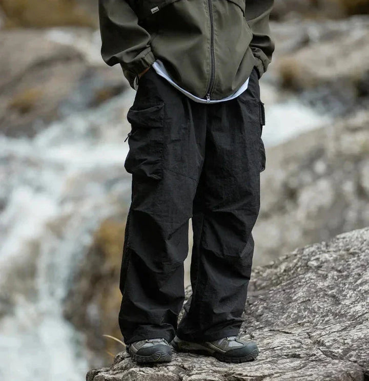 Lucas | Textured And Functional Men's Cargo Pants
