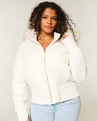 Sophie | Elegant Quilted Cropped Winter Jacket