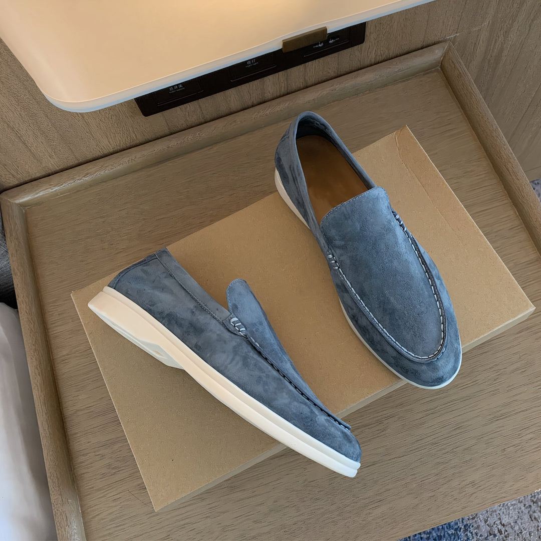 Julian | Mocassins sophistiqués et respirants en cuir, faciles à enfiler