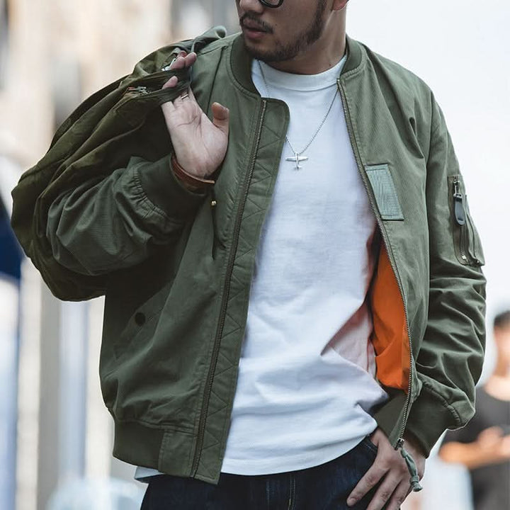 Wexford | Aviator Jacket – Insulated Reversible Style for Men