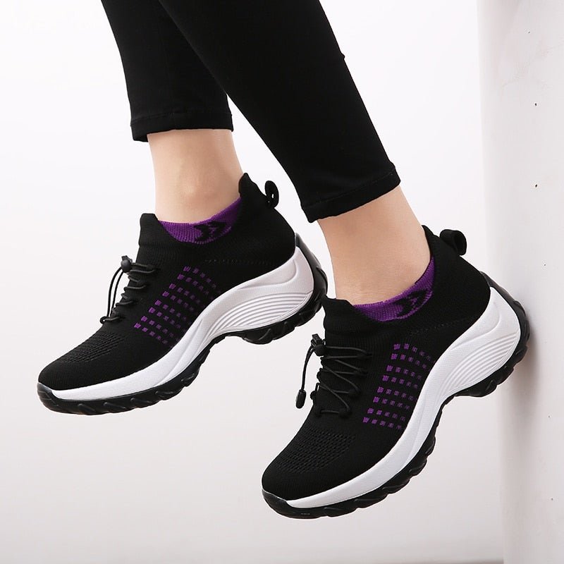 Olivia | Cushioned And Supportive Orthopedic Platform Sneakers