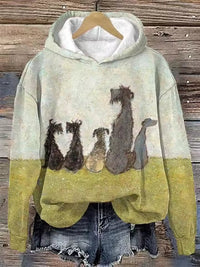 Clara | Lightweight And Cozy Jacquard Fall Hoodie