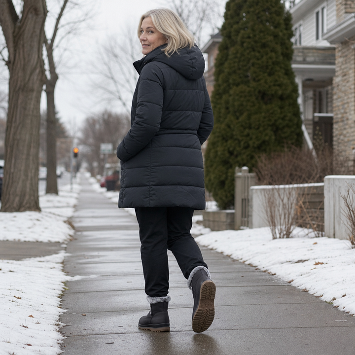 Warmalia | Waterproof Slip-On Snow Boots for Women