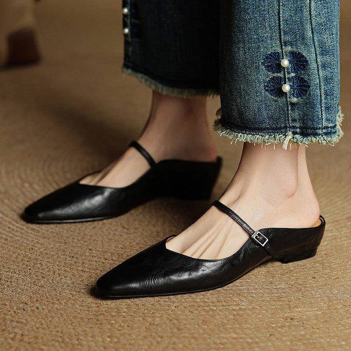 Sarah | Elegant And Pointed Toe Mules