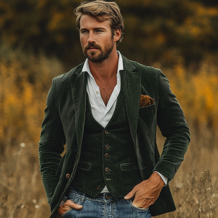 Gavin | Blazer e gilet classici dallo stile vintage
