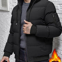 Nathan | Cozy And Refined Quilted Hooded Puffer Jacket