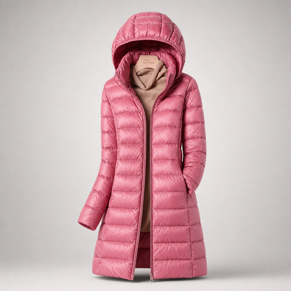 Feathra | Ultralight Down Jacket – Warm Lightweight Style for Women