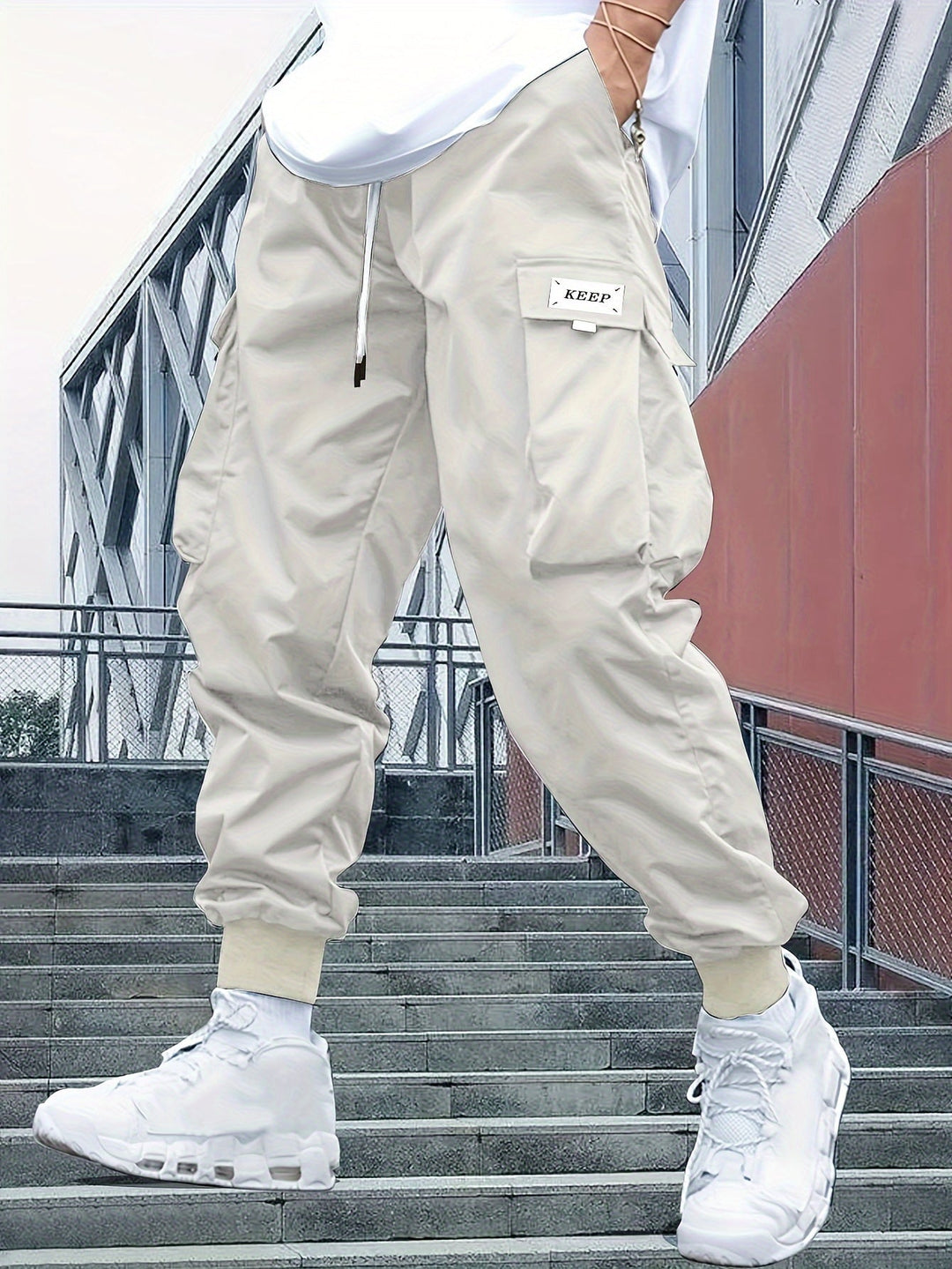 Eric | Versatile Premium Cargo Jogger Pants with Adjustable Comfort
