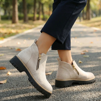 Laura | Comfortable and Stylish Suede Chelsea Ankle Boot