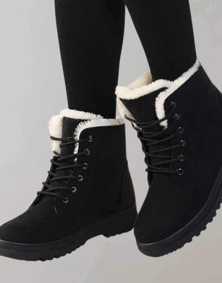 Luisa | Winter Boots – Cozy Lace-Up Style for Women
