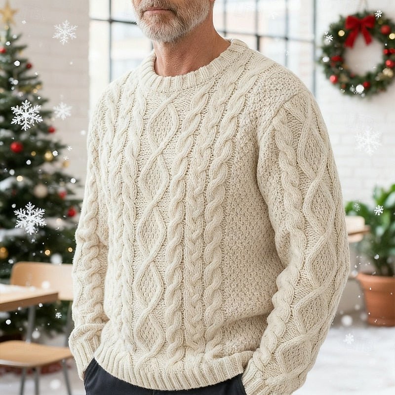 Ellis | Cable Knit Sweater for Everyday Comfort