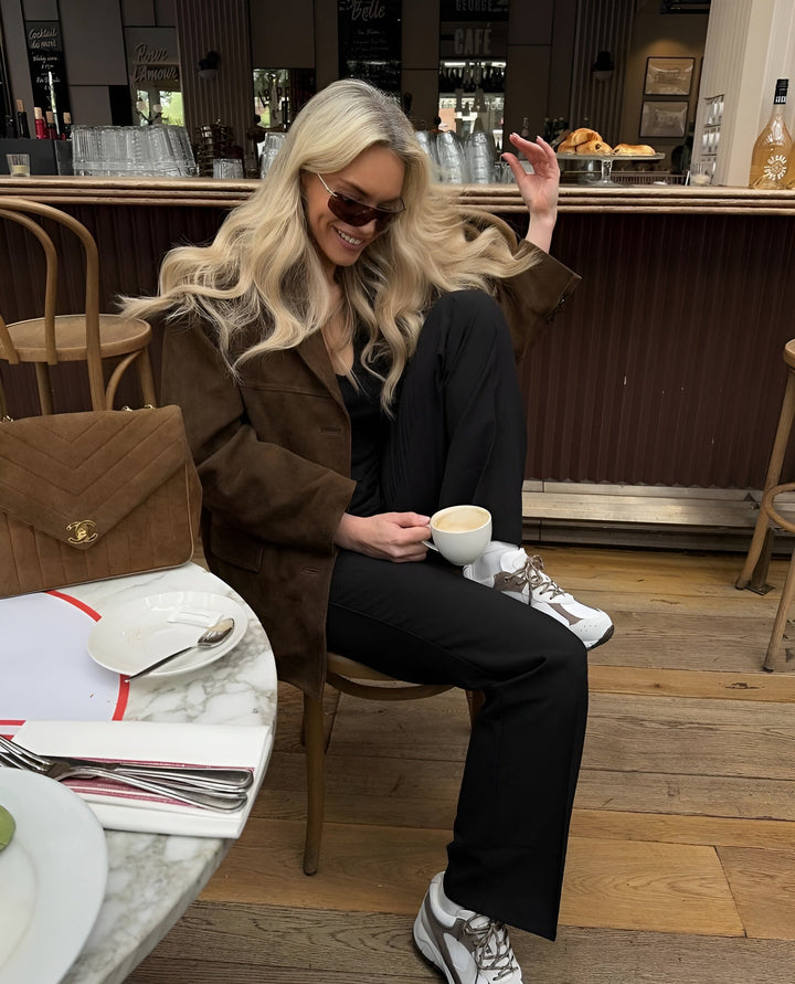 Isabella | Chic And Modern Suede Blazer