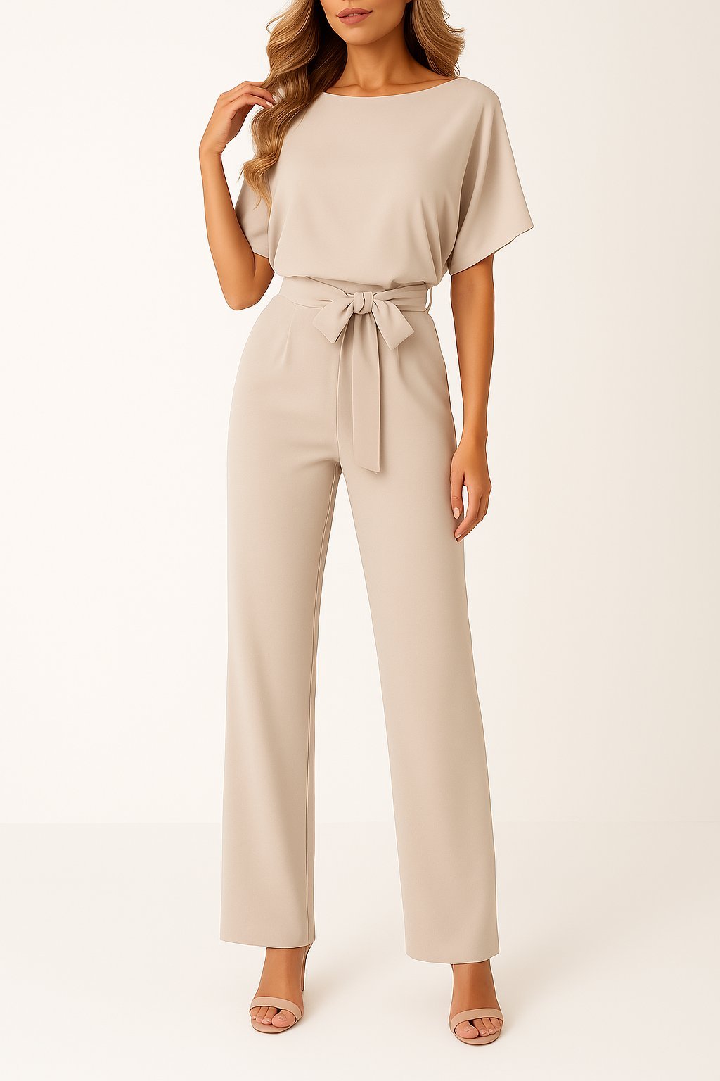 Gina | Wide-Leg Jumpsuit – Elegant Style for Women