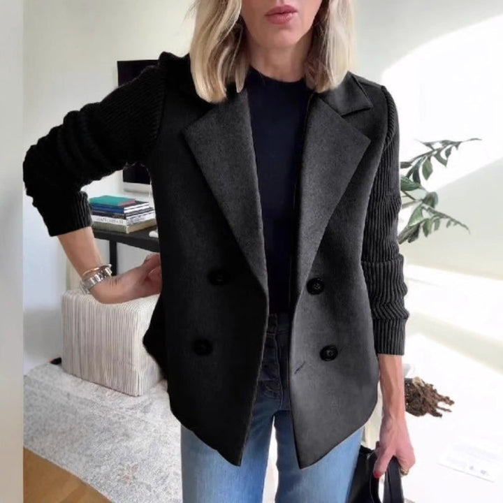 Evelyn | Cozy Knit Sweater Pattern Blazer