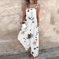 Aurelia | Bohemian And Relaxed Floral Wide-Leg Jumpsuit