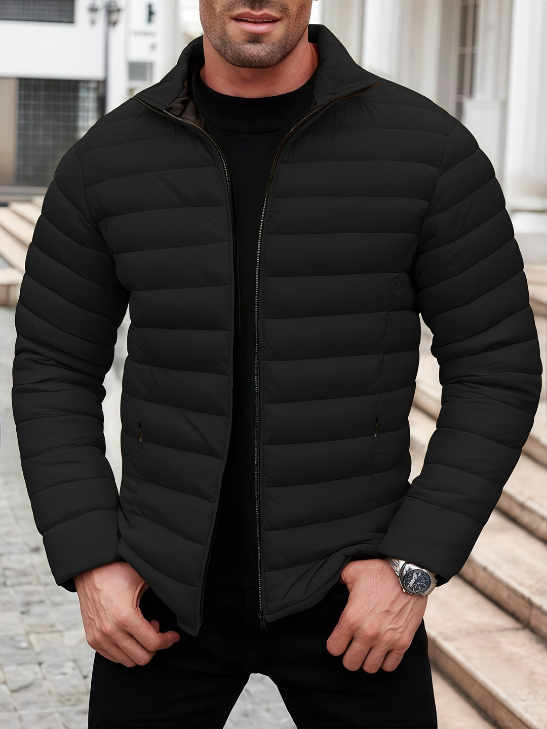 Hugo | Lightweight Quilted Jacket – Effortless Warmth for Men