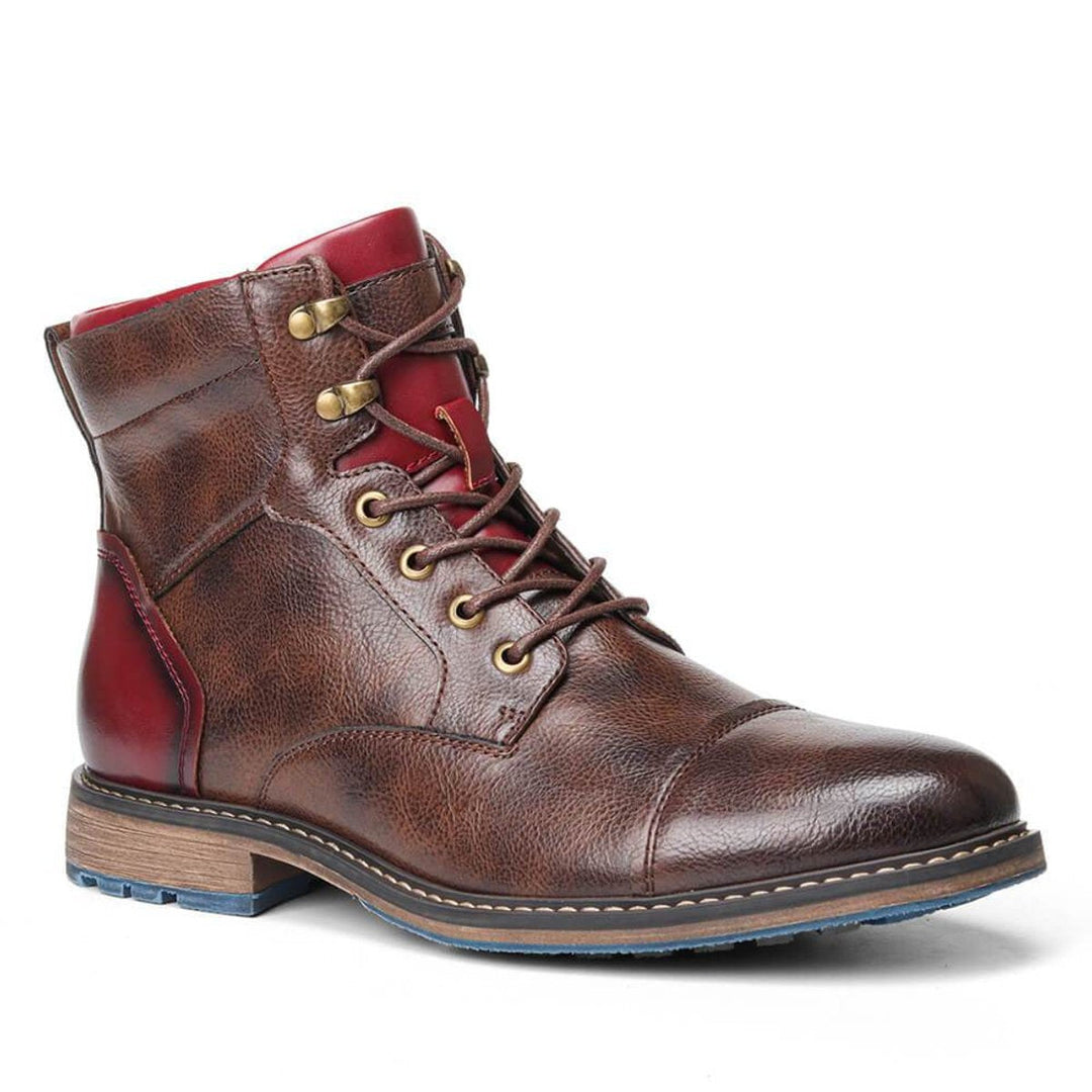 Alexander | Elegant And Sophisticated Oxford Leather Men Boots