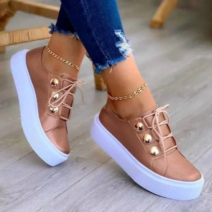Victoria | Stylish And Supportive Orthopedic Platform Sneakers