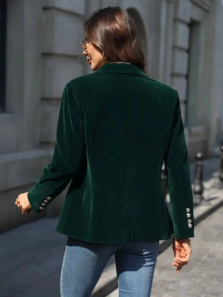 Camilla | Luxurious Plush Velvet Evening Blazer