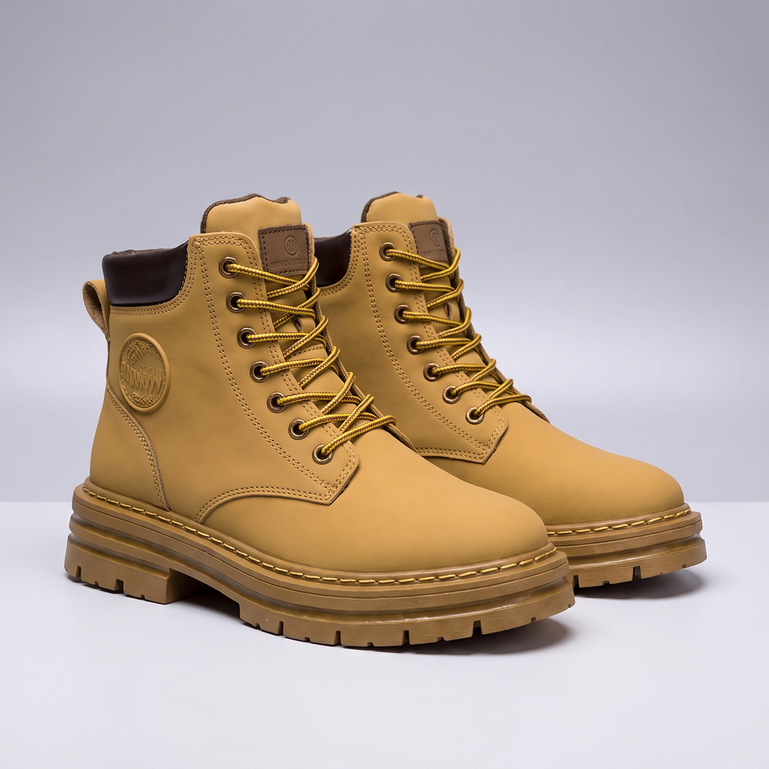 Sloane | Leather Ankle Boots – Rugged Style for Everyday Comfort