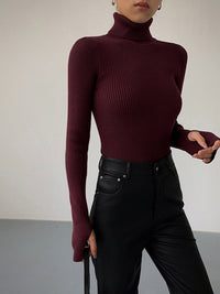 Ruby | Cozy And Chic Turtleneck Knit Sweater