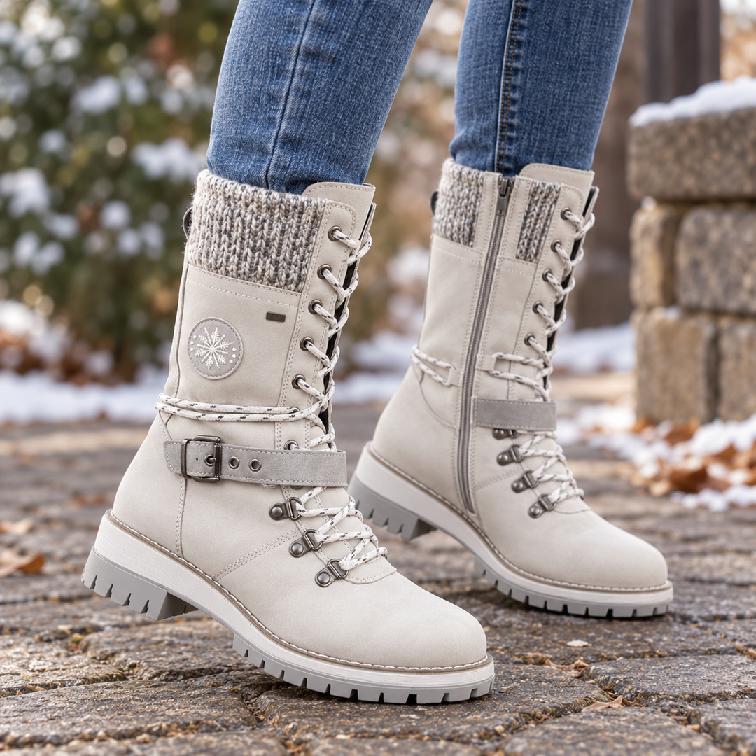 Snowlina | Knee-High Insulated Snow Boots for Women