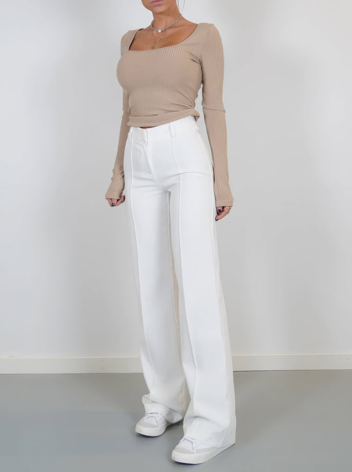 Zoe | Chic And Versatile Wide Leg Casual Pants