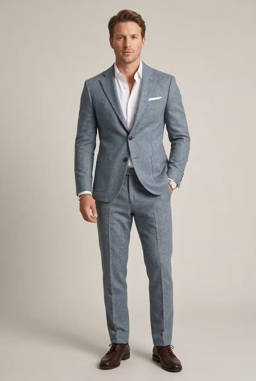 Niklas | Slim-Fit Nylon Two-Piece Suit for Men