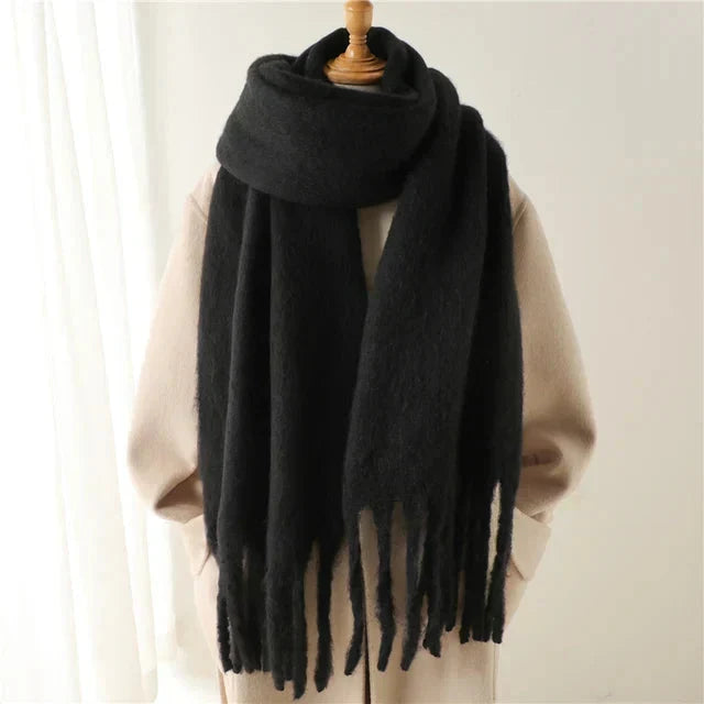 Drune | Oversized Scarf – Soft Wool Wrap for Women