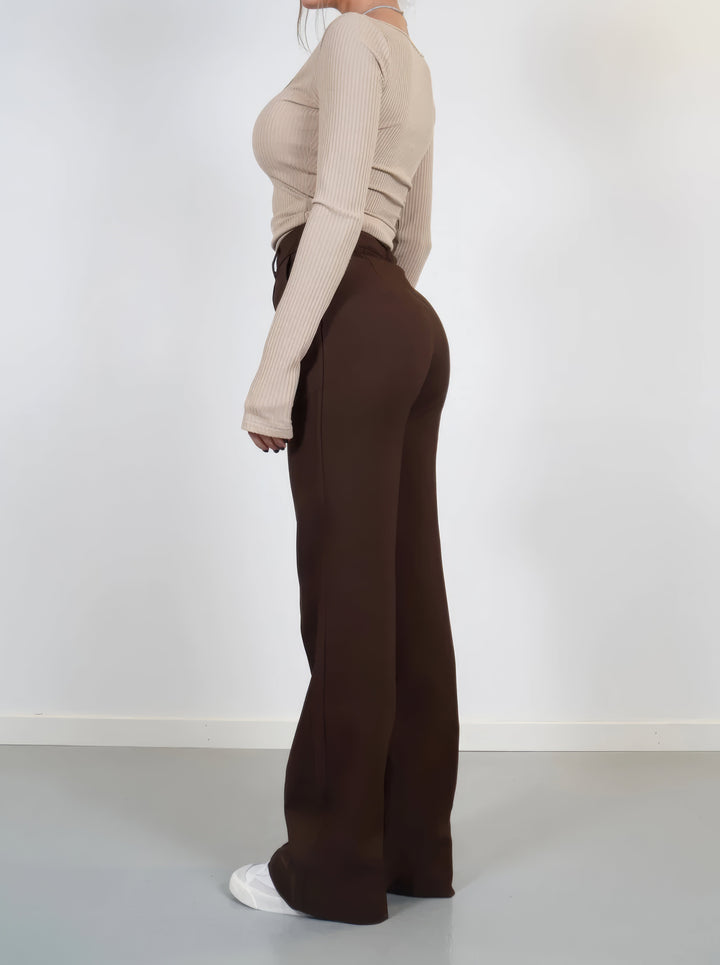 Zoe | Chic And Versatile Wide Leg Casual Pants