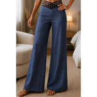 Seraphina | Elegant High-Waisted Wide-Leg Trousers