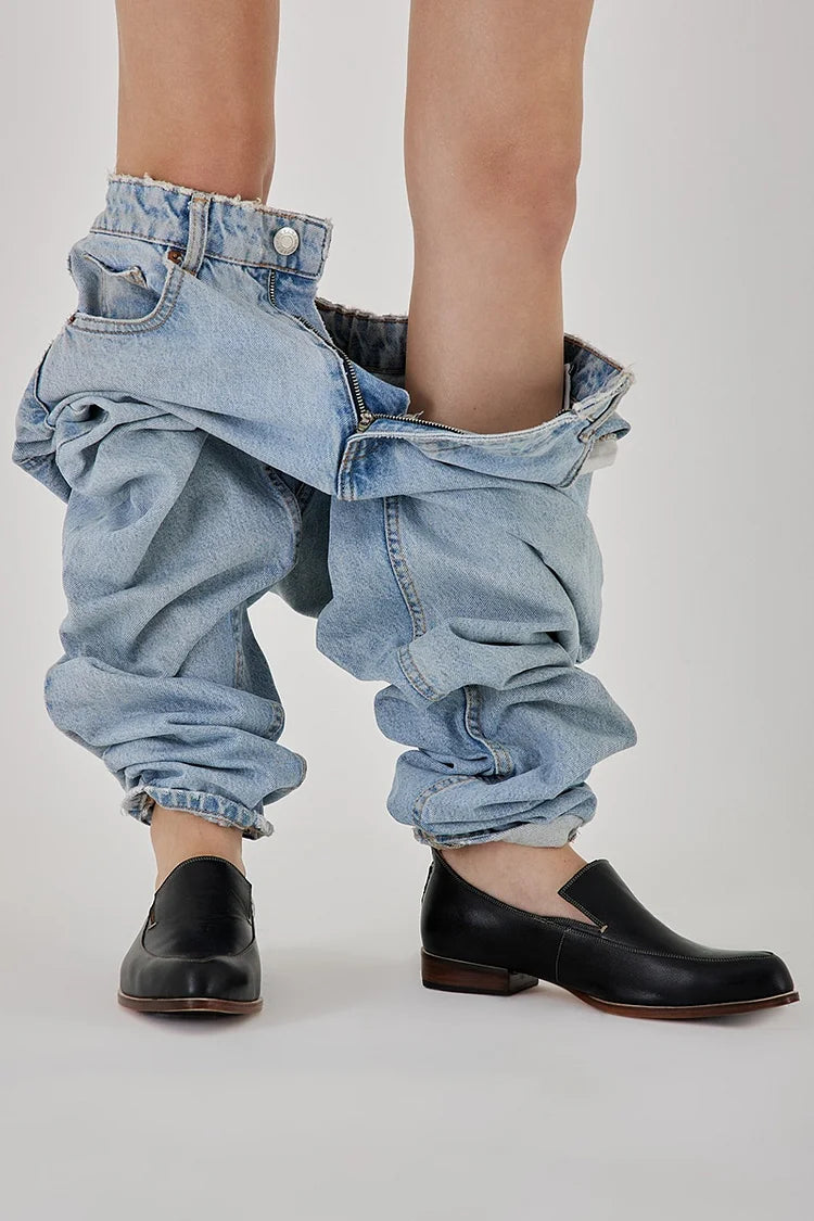 Isla | Schlichte und schicke minimalistische Leder-Loafer