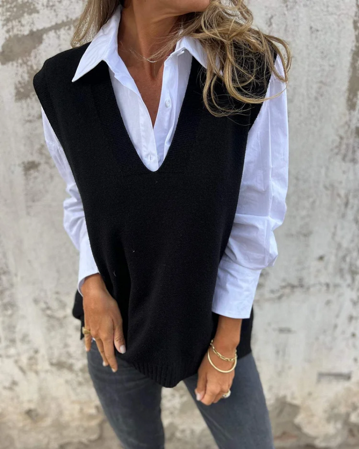 Gemma | Elegant And Versatile Soft Knit Vest